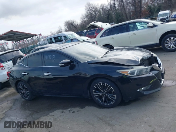 2016 Nissan Maxima 3.5 SV with VIN 1N4AA6AP2GC388167, listed as a IAAI auction lot 41790139 with 91,434 mi miles. Bid and sale history available at carsss.com. Image 14.