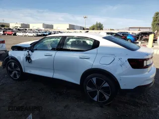 2023 Polestar 2 with VIN YSMED3KA5PL153407, listed as a Copart auction lot 75722774 with 0 mi miles and Non Repairable. Bid and sale history available at carsss.com. Image 2.