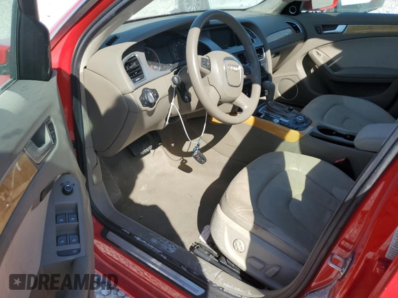 2009 Audi A4 Prestige с VIN WAUMF78K39N012624, выставлен на аукционе Copart как лот 67294634 с пробегом 132 451 миль миль и Списание • Salvage title. История ставок и продаж доступна на DreamBid. Изображение 8.