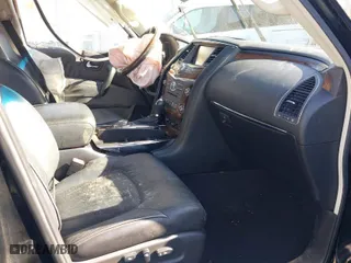 2014 Infiniti QX80 with VIN JN8AZ2NC8E9351691, listed as a IAAI auction lot 41641615 with 1 mi miles. Bid and sale history available at carsss.com. Image 5.
