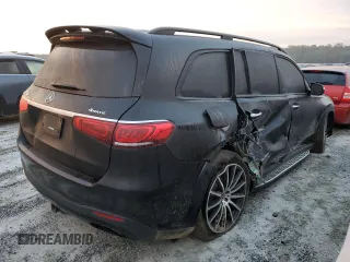 2022 Mercedes-Benz GLS 580 with VIN 4JGFF8GE2NA830842, listed as a Copart auction lot 73550154 with 63,931 mi miles and Clean Title. Bid and sale history available at DreamBid. Image 3.