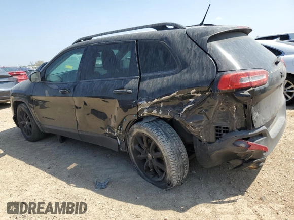 2014 Jeep Cherokee Latitude with VIN 1C4PJLCS9EW300912, listed as a Copart auction lot 50382215 with 154,970 mi miles and Salvage Title. Bid and sale history available at carsss.com. Image 2.