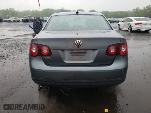 2008 Volkswagen Jetta SE with VIN 3VWRZ71K38M025776, listed as a Copart auction lot 55985785 with 200,694 mi miles and Salvage title. Bid and sale history available at DreamBid. Image 6.