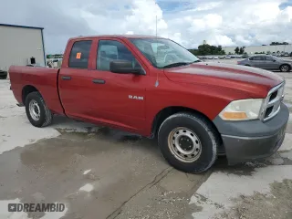 2009 Dodge Ram 1500 ST with VIN 1D3HB18P39S732412, listed as a Copart auction lot 70824854 with 119,329 mi miles and Salvage Title. Bid and sale history available at carsss.com. Image 4.