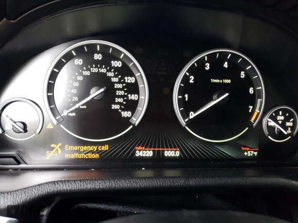 2018 BMW X4 xDrive28i with VIN 5UXXW3C51J0T82352, listed as a Copart auction lot 37473134 with 34,220 mi miles. Bid and sale history available at carsss.com. Image 9.
