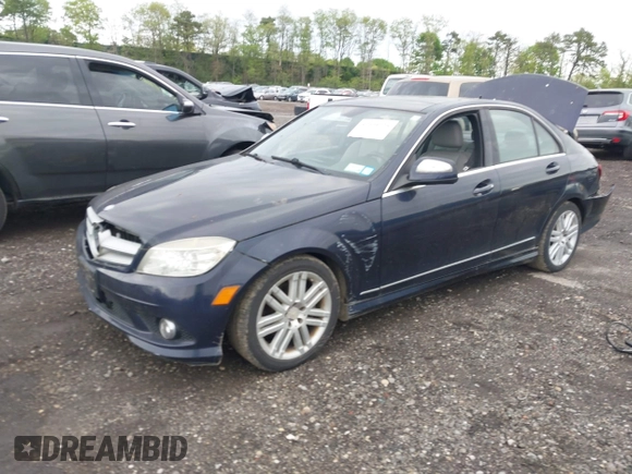 2008 Mercedes-Benz C 300 Sport with VIN WDDGF81X68F109181, listed as a IAAI auction lot 42198228 with 68,941 mi miles and . Bid and sale history available at carsss.com. Image 2.