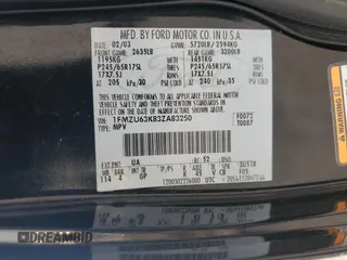 2003 Ford Explorer XLT z VIN 1FMZU63K83ZA83250, wystawiony jako Copart lot #48923675 z przebiegiem 78 797 mil mil oraz Szkoda całkowita • Salvage title. Historia ofert i sprzedaży dostępna na DreamBid. Obrazek 13.
