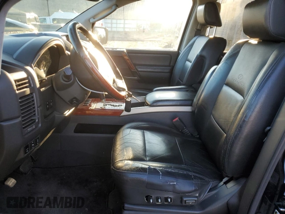 2007 Infiniti QX56 with VIN 5N3AA08C37N806379, listed as a Copart auction lot 86931164 with 276,986 mi miles and Clean Title. Bid and sale history available at carsss.com. Image 7.