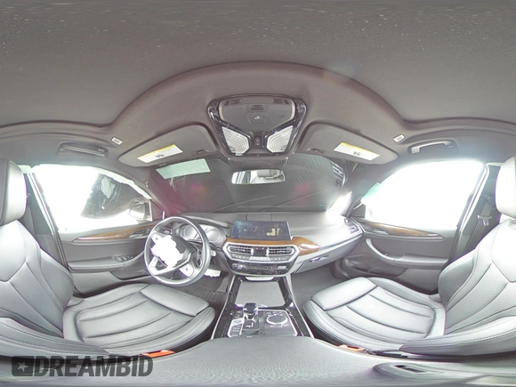 2022 BMW X3 sDrive30i with VIN WBX47DP01NN148035, listed as a Copart auction lot 53548425 with Not Provided miles and Salvage Title. Bid and sale history available at DreamBid. Image 14.