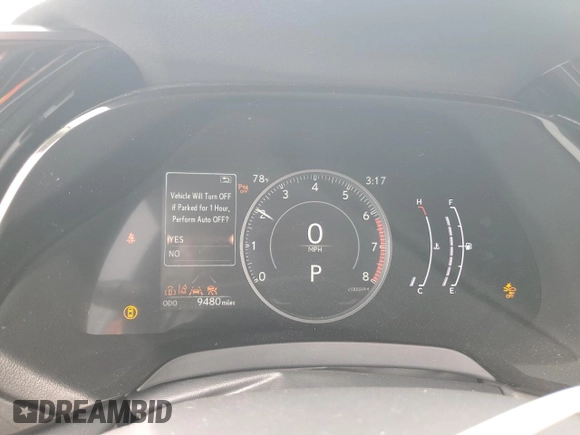 2024 Lexus RX 350 with VIN JTJCHMAAXR2015902, listed as a Copart auction lot 50845955 with 9,480 mi miles and Salvage title. Bid and sale history available at DreamBid. Image 9.
