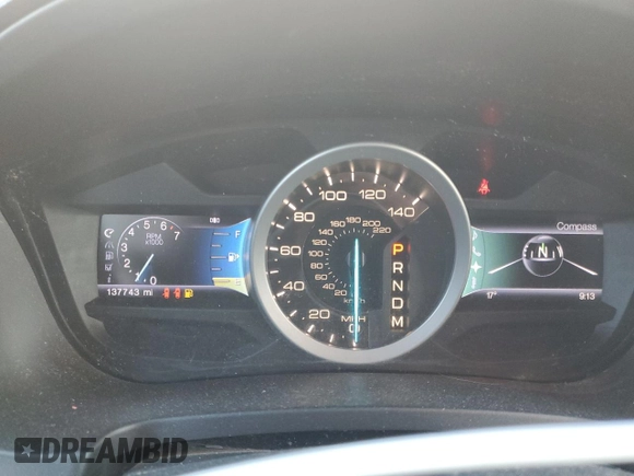2013 Ford Explorer XLT with VIN 1FM5K7D83DGA96594, listed as a Copart auction lot 41970015 with 137,743 mi miles and Salvage Title. Bid and sale history available at carsss.com. Image 9.