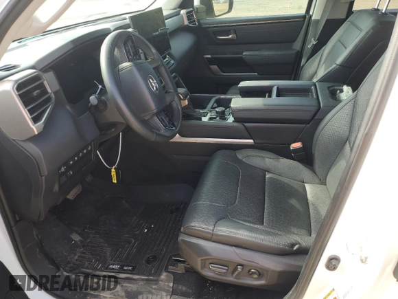 2023 Toyota Tundra Limited Hybrid with VIN 5TFJC5DBXPX022822, listed as a Copart auction lot 77610044 with 32,908 mi miles and Salvage title. Bid and sale history available at DreamBid. Image 7.