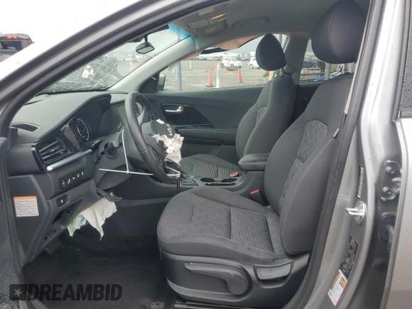 2022 Kia Niro LXS with VIN KNDCB3LC1N5541356, listed as a Copart auction lot 48810485 with 27,120 mi miles and Salvage Title. Bid and sale history available at carsss.com. Image 7.