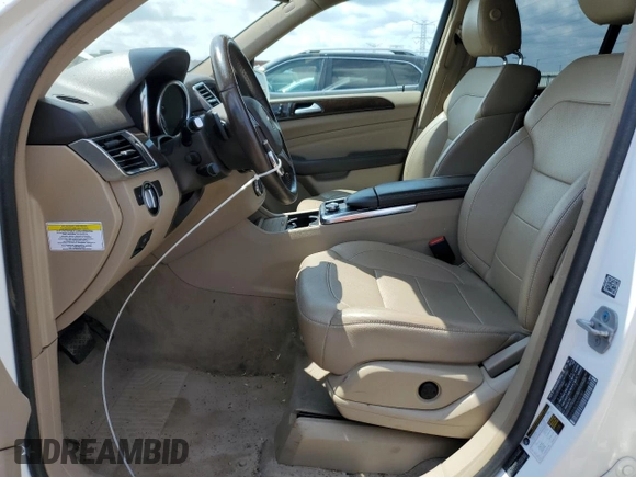 2014 Mercedes-Benz M 350 with VIN 4JGDA5JB2EA295787, listed as a Copart auction lot 58565795 with 193,576 mi miles and Salvage title. Bid and sale history available at DreamBid. Image 7.