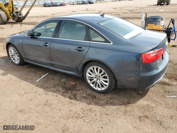 2014 Audi A6 3.0L TDI Prestige with VIN WAUHMAFC1EN063193, listed as a Copart auction lot 51286155 with 121,015 mi miles and Salvage Title. Bid and sale history available at carsss.com. Image 2.
