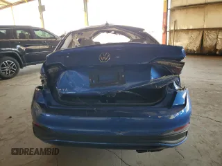 2024 Volkswagen Jetta S with VIN 3VW5M7BU1RM078197, listed as a Copart auction lot 62035935 with 10,240 mi miles and Salvage title. Bid and sale history available at DreamBid. Image 6.