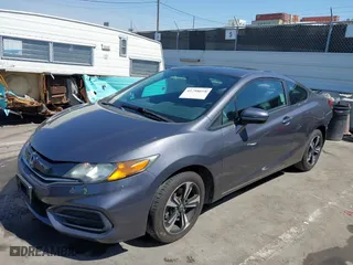 2014 Honda Civic Coupe EX with VIN 2HGFG3B86EH523327, listed as a IAAI auction lot 41798698 with 94,095 mi miles. Bid and sale history available at carsss.com. Image 18.