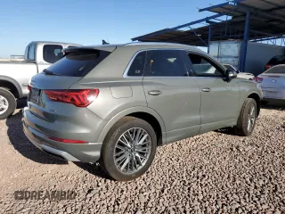 2022 Audi Q3 Premium with VIN WA1AUCF38N1023856, listed as a Copart auction lot 54484245 with 36,161 mi miles and Salvage Title. Bid and sale history available at DreamBid. Image 3.