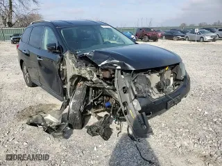 2020 Nissan Pathfinder SL with VIN 5N1DR2CM0LC616670, listed as a Copart auction lot 43927425 with 117,989 mi miles and Salvage Title. Bid and sale history available at carsss.com. Image 12.