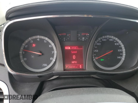 2016 GMC Terrain SLE with VIN 2GKALNEK6G6314826, listed as a Copart auction lot 47318165 with 124,745 mi miles and Salvage Title. Bid and sale history available at carsss.com. Image 9.