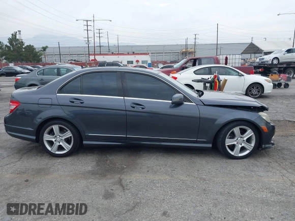 2011 Mercedes-Benz C-Class C 300 Sport with VIN WDDGF5EB5BR133393, listed as a IAAI auction lot 41712905 with 146,428 mi miles. Bid and sale history available at carsss.com. Image 14.