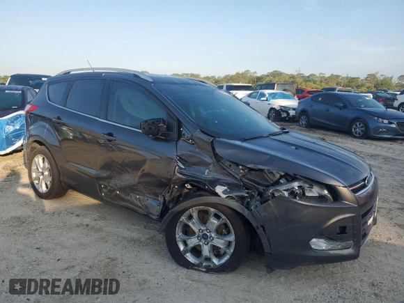 2016 Ford Escape Titanium with VIN 1FMCU9J91GUA47829, listed as a Copart auction lot 54051275 with 86,046 mi miles and Salvage Title. Bid and sale history available at DreamBid. Image 4.