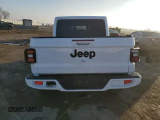 2022 Jeep Gladiator Overland with VIN 1C6HJTFG1NL122157, listed as a Copart auction lot 85239324 with 62,396 mi miles and Salvage title. Bid and sale history available at DreamBid. Image 6.