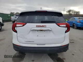 2022 GMC Terrain SLE with VIN 3GKALMEV7NL146692, listed as a Copart auction lot 44558525 with 149,879 mi miles and Clean Title. Bid and sale history available at carsss.com. Image 6.