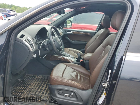 2017 Audi Q5 Premium Plus with VIN WA1L2AFP4HA015618, listed as a Copart auction lot 62494185 with 88,751 mi miles and Salvage title. Bid and sale history available at DreamBid. Image 7.