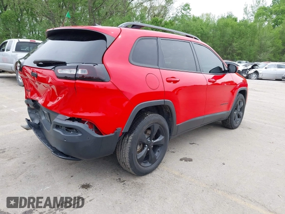 2018 Jeep Cherokee Limited z VIN 1C4PJMDB4JD602540, wystawiony jako IAAI lot #42100732 z przebiegiem 84 567 mil mil oraz . Historia ofert i sprzedaży dostępna na DreamBid. Obrazek 4.