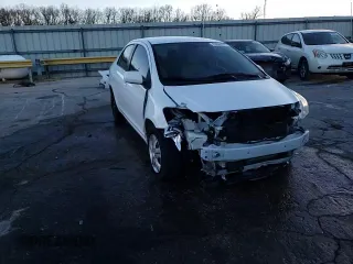 2012 Toyota Yaris with VIN JTDBT4K32CL018436, listed as a Copart auction lot 83844944 with 142,288 mi miles and Salvage Title. Bid and sale history available at carsss.com. Image 14.