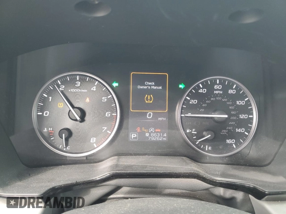 2022 Subaru Outback Premium with VIN 4S4BTAFC5N3216807, listed as a Copart auction lot 58378675 with 79,262 mi miles and Clean title. Bid and sale history available at DreamBid. Image 9.