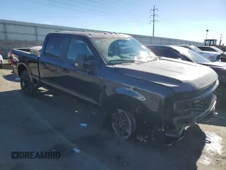 2024 Ford Super Duty F-250 SRW XL with VIN 1FT8W2BA8REF47973, listed as a Copart auction lot 41468795 with 129 mi miles and Salvage Title. Bid and sale history available at carsss.com. Image 4.