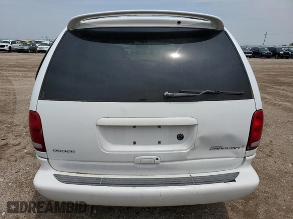 2000 Dodge Caravan SE with VIN 1B4GP44G7YB636078, listed as a Copart auction lot 59387395 with 184,916 mi miles and Salvage title. Bid and sale history available at DreamBid. Image 6.