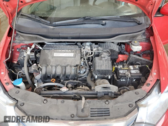 2014 Honda Insight with VIN JHMZE2H32ES002748, listed as a Copart auction lot 62126845 with 95,071 mi miles and Salvage title. Bid and sale history available at DreamBid. Image 11.