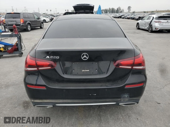 2020 Mercedes-Benz A 220 with VIN W1K3G4EB2LJ215667, listed as a Copart auction lot 54392335 with 151,570 mi miles and Salvage title. Bid and sale history available at DreamBid. Image 6.