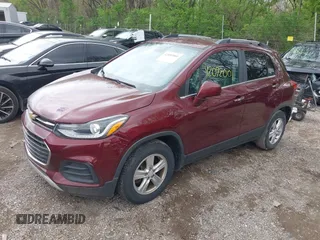 2017 Chevrolet Trax LT with VIN 3GNCJLSB0HL250919, listed as a IAAI auction lot 42092001 with 101,920 mi miles. Bid and sale history available at carsss.com. Image 17.