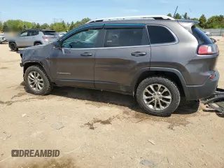 2019 Jeep Cherokee Latitude Plus with VIN 1C4PJMLX7KD271273, listed as a Copart auction lot 56177265 with 116,998 mi miles and Salvage title. Bid and sale history available at DreamBid. Image 2.