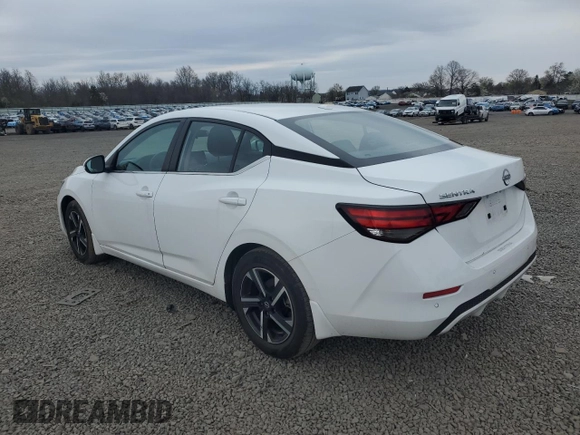 2024 Nissan Sentra SV with VIN 3N1AB8CV3RY227337, listed as a Copart auction lot 52771895 with 9,730 mi miles and Salvage Title. Bid and sale history available at DreamBid. Image 2.