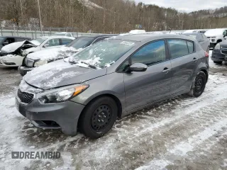 2016 Kia Forte 5-Door LX with VIN KNAFK5A86G5622540, listed as a Copart auction lot 45663255 with 104,753 mi miles and Salvage Title. Bid and sale history available at carsss.com. Image 1.