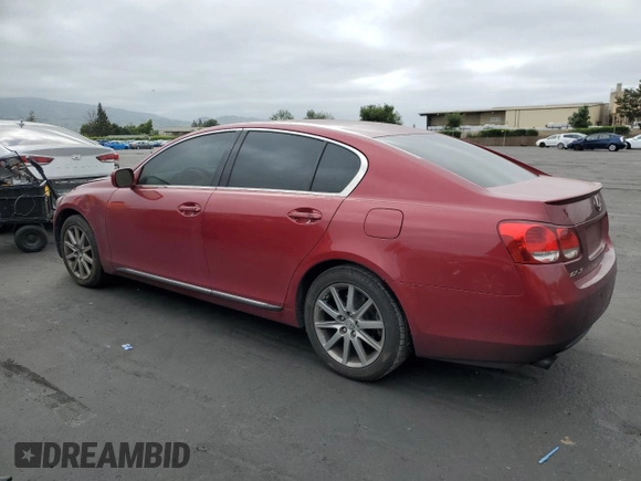 2006 Lexus GS 300 z VIN JTHBH96S965025584, wystawiony jako Copart lot #54172535 z przebiegiem 134 196 mil mil oraz Szkoda całkowita • Salvage title. Historia ofert i sprzedaży dostępna na DreamBid. Obrazek 2.