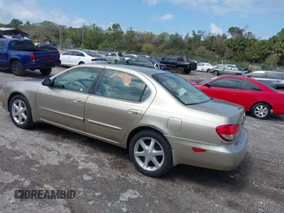 2003 Infiniti I35 Luxury with VIN JNKDA31A03T112208, listed as a IAAI auction lot 41760664 with 148,826 mi miles. Bid and sale history available at carsss.com. Image 3.