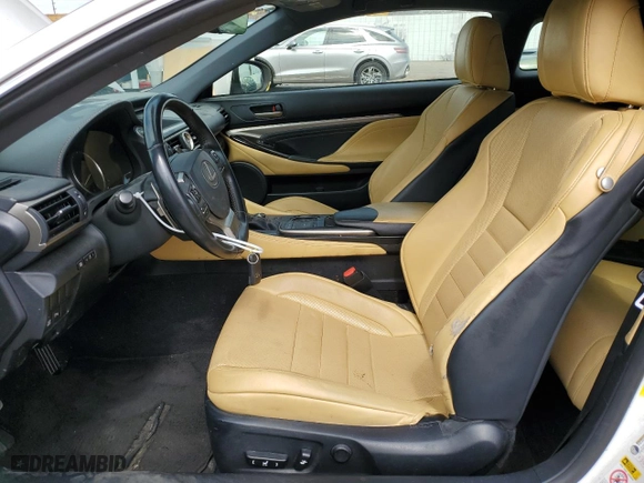 2015 Lexus RC 350 with VIN JTHHE5BC8F5000430, listed as a Copart auction lot 73548564 with 209,510 mi miles and Salvage Title. Bid and sale history available at carsss.com. Image 7.