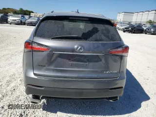 2017 Lexus NX with VIN JTJYARBZ7H2081639, listed as a Copart auction lot 49399685 with 62,218 mi miles and Salvage Title. Bid and sale history available at carsss.com. Image 6.