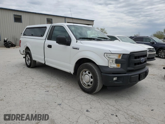 2016 Ford F-150 XL with VIN 1FTMF1CP0GKD10534, listed as a Copart auction lot 50869025 with 307,869 mi miles and Salvage Title. Bid and sale history available at carsss.com. Image 4.