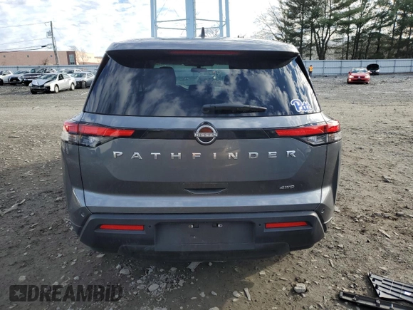 2024 Nissan Pathfinder S с VIN 5N1DR3AC0RC227732, выставлен на аукционе Copart как лот 85180954 с пробегом Не указан миль и Списание • Salvage title. История ставок и продаж доступна на DreamBid. Изображение 6.