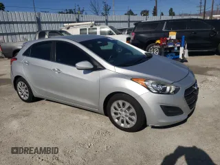 2017 Hyundai Elantra GT with VIN KMHD35LH5HU360744, listed as a Copart auction lot 78749524 with 93,364 mi miles and Salvage Title. Bid and sale history available at carsss.com. Image 4.