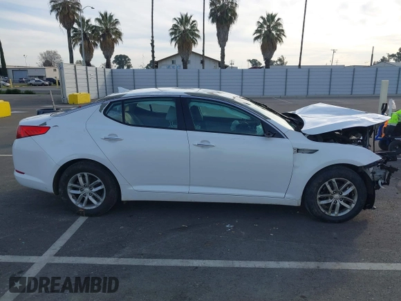 2013 Kia Optima LX with VIN 5XXGM4A78DG232064, listed as a IAAI auction lot 41753192 with 170,443 mi miles. Bid and sale history available at carsss.com. Image 13.