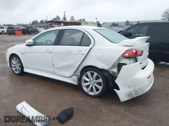2015 Mitsubishi Lancer GT with VIN JA32U8FW5FU008618, listed as a IAAI auction lot 41290204 with 115,854 mi miles. Bid and sale history available at carsss.com. Image 3.