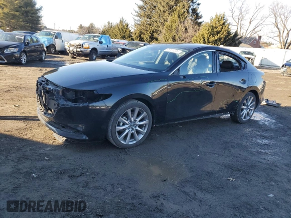 2020 Mazda 3 Premium with VIN JM1BPADL7L1165136, listed as a Copart auction lot 45151225 with 119,495 mi miles and Salvage Title. Bid and sale history available at DreamBid. Image 1.